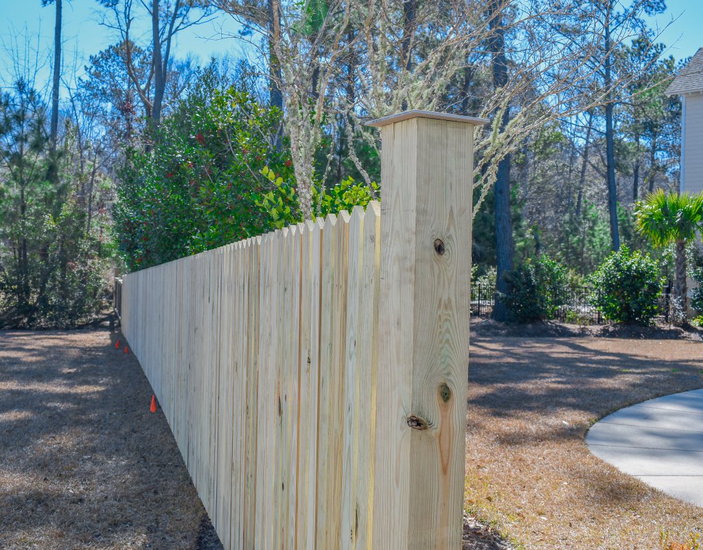 Fence SC 4ft Wood Picket